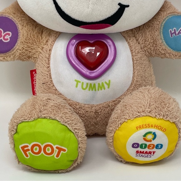 Fisher Price Stuffed Animal Educational Learning plush toy 2014 - Picture 2 of 12